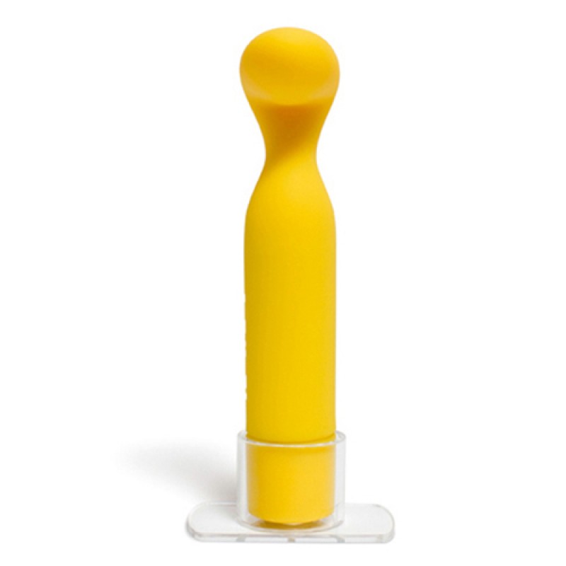 Tickler Nosy Vibrating Silicone Prostate and G-Spot  Massager Yellow