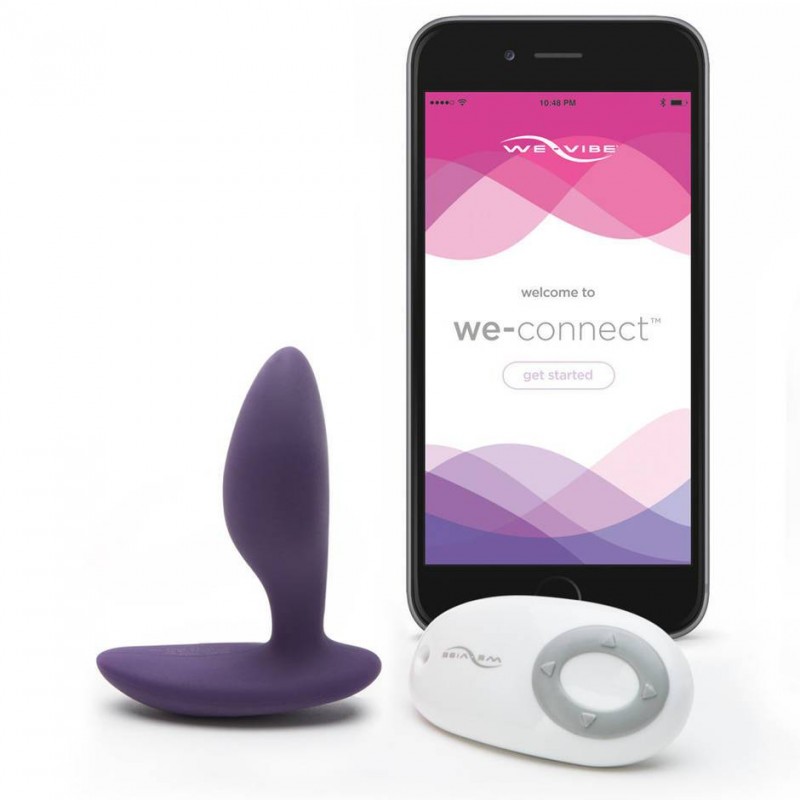 Ditto Vibrating Butt Plug by We-Vibe - Purple