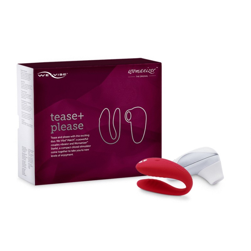 Tease and Please We-Vibe Match + Womaniser Starlet