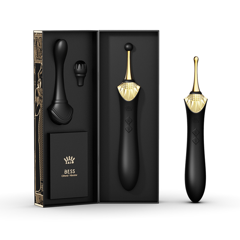 Zalo Bess Clitoral Massager - Black