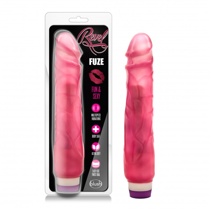 Revel Fuze 10’’ Vibrator - Pink