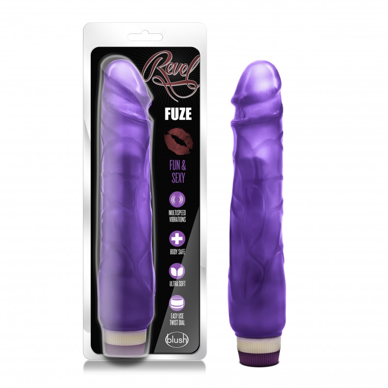 Revel Fuze 10’’ Vibrator - Purple