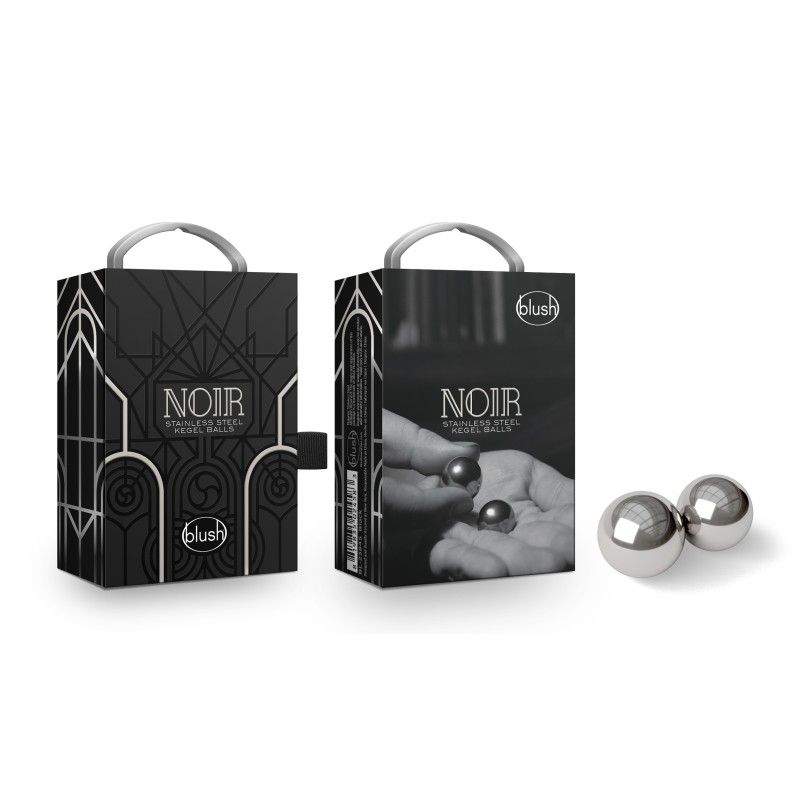 Noir Stainless Steel Kegel Balls