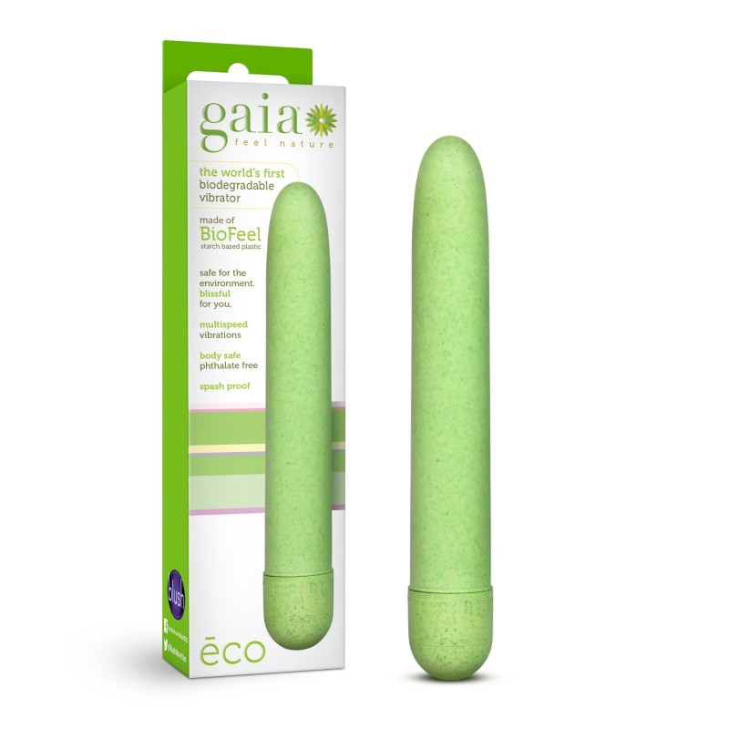 Gaia - Eco Vibrator - Green