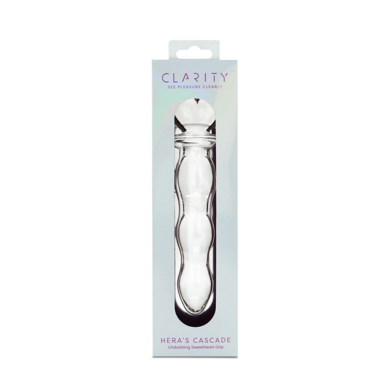 Clarity Hera's Cascade Glass Dildo Clarity Hera's Cascade Glass Dildo