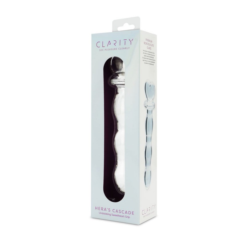 Clarity Hera's Cascade Glass Dildo Clarity Hera's Cascade Glass Dildo