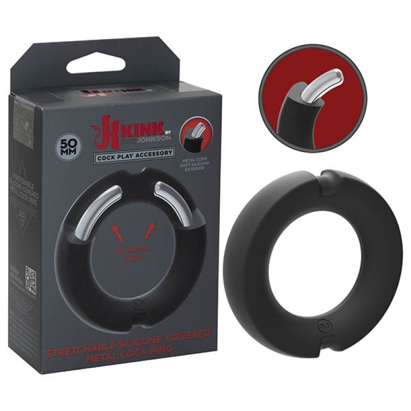 Kink Hybrid Cock Ring - 50mm