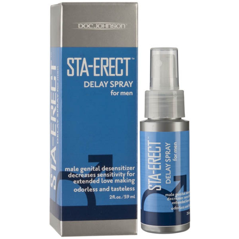 Doc Johnson Sta-Erect Delay Spray For Men - 59ml