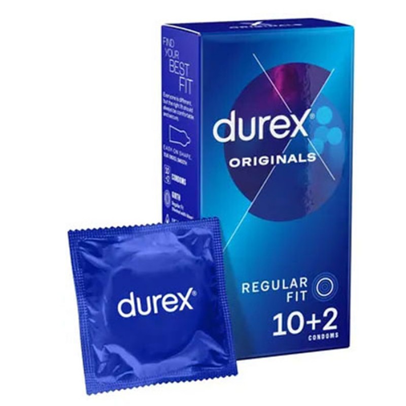 Durex Originals Regular Fit Condoms - 10 Pack