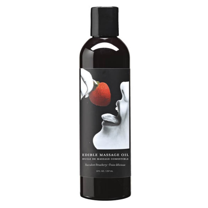 Edible Massage Oil 237 ml - Strawberry