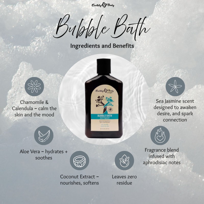 EB Hemp Seed Bubble Bath 250 ml - Sea Jasmine EB Hemp Seed Bubble Bath 250 ml - Sea Jasmine