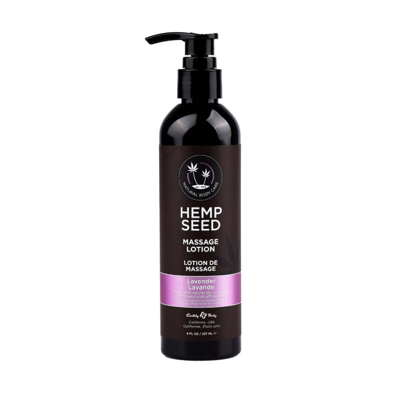 Hemp Seed Massage Lotion 237 ml - Lavender
