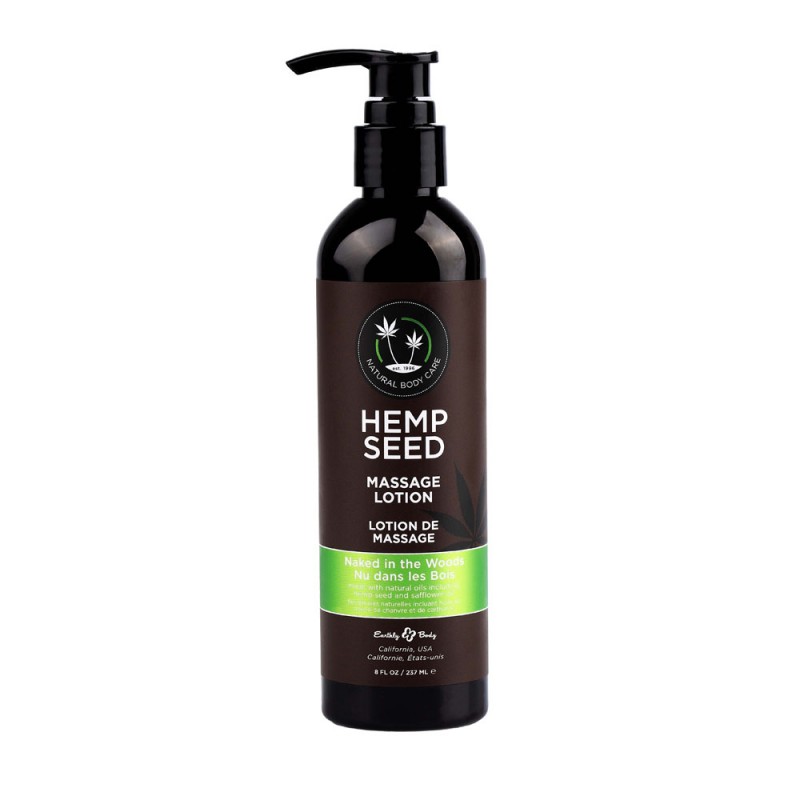 Hemp Seed Massage Lotion 237 ml - Naked In The Woods