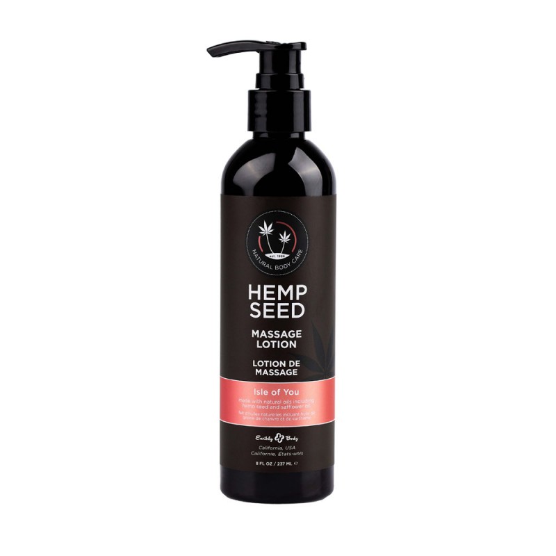 Hemp Seed Massage Lotion 237 ml - Isle Of You