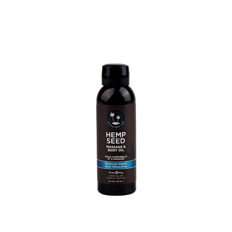 Hemp Seed Massage & Body Oil 59 ml - Moroccan Nights