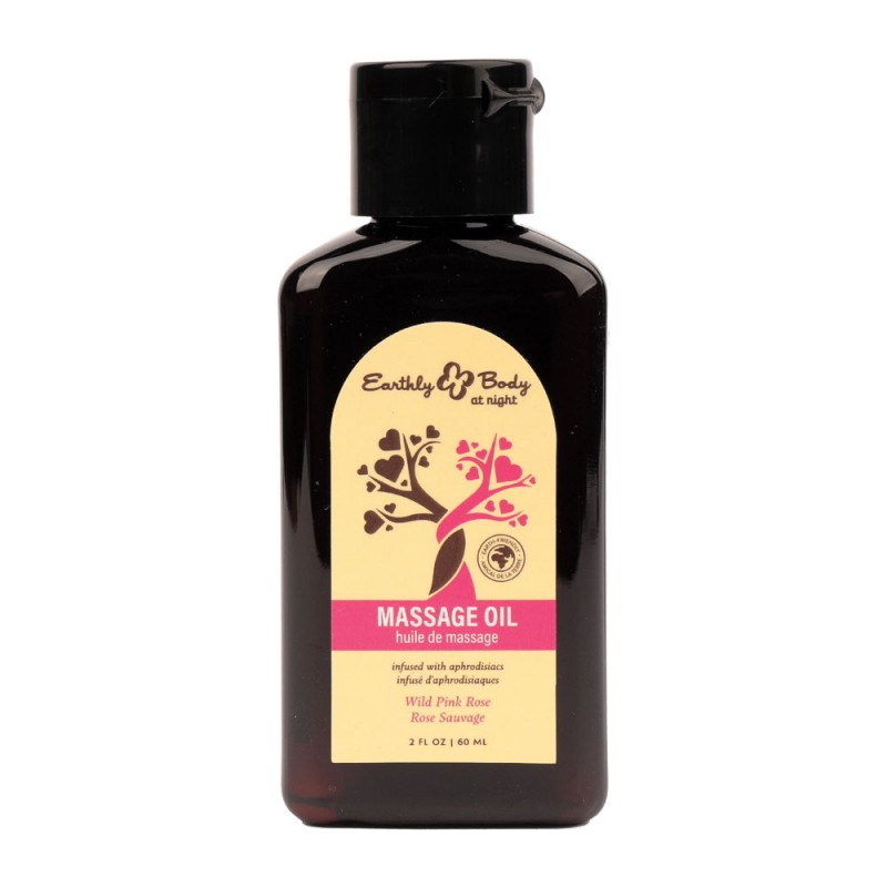 EB Hemp Seed Massage Oil 60 ml - Wild Pink Rose