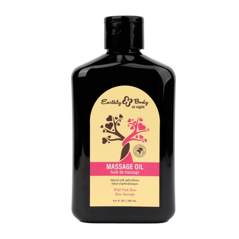 EB Hemp Seed Massage Oil 250 ml - Wild Pink Rose