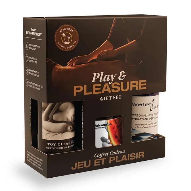 Hemp Seed Play & Pleasure Gift Set - Watermelon