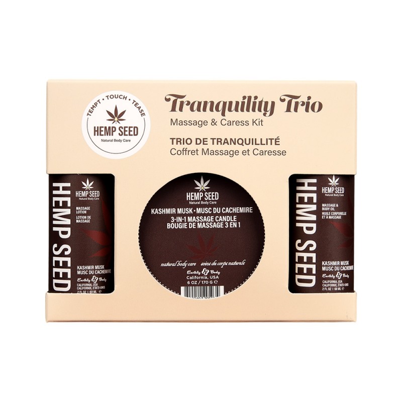Hemp Seed Tranquility Trio - Kashmir Musk