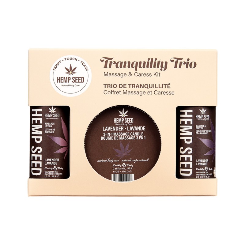 Hemp Seed Tranquility Trio - Lavender