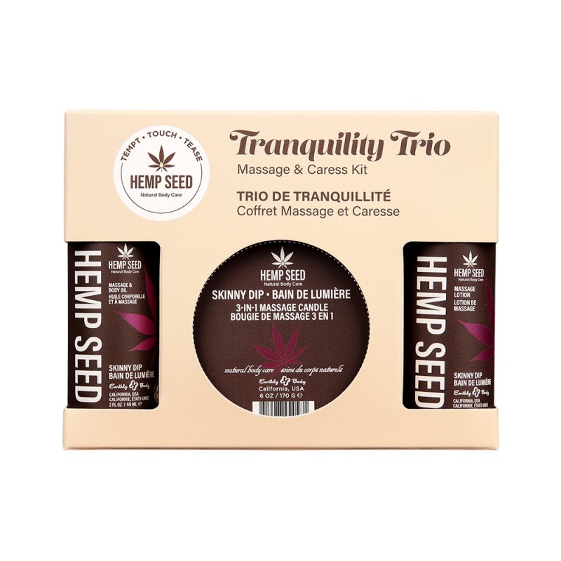 Hemp Seed Tranquility Trio - Skinny Dip