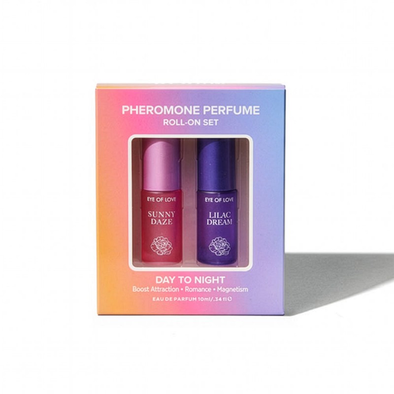 Love In Bloom Pheromone Perfume Roll-On Set