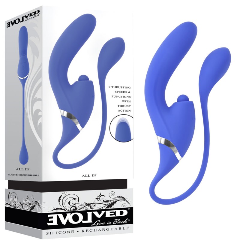 Evolved All In Multi Stimulating Vibrator