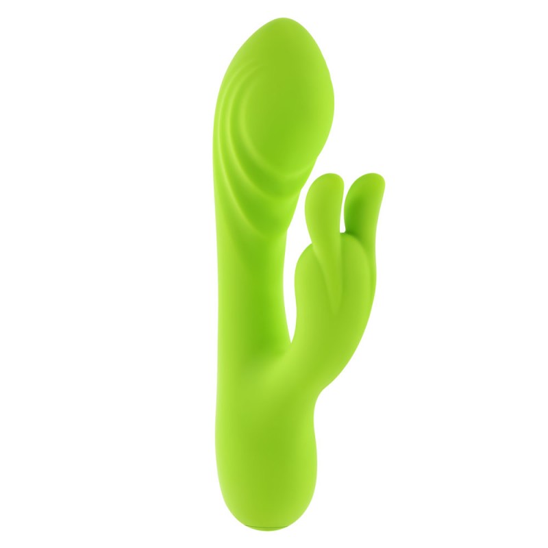 Evolved Brat Bunny Rabbit Vibrator - Green Evolved Brat Bunny Rabbit Vibrator - Green