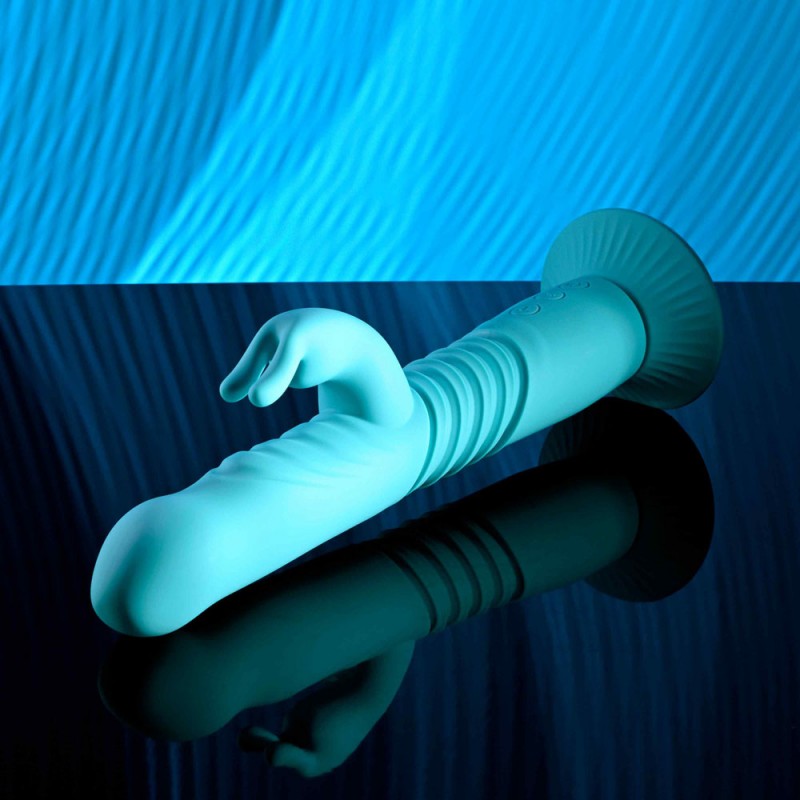 Evolved Bunny Hop Thrusting Rabbit Vibrator Evolved Bunny Hop Thrusting Rabbit Vibrator