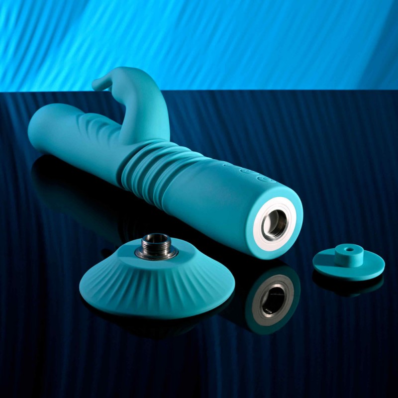 Evolved Bunny Hop Thrusting Rabbit Vibrator Evolved Bunny Hop Thrusting Rabbit Vibrator
