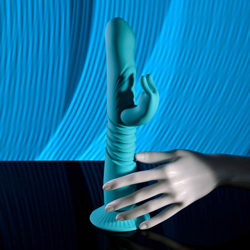 Evolved Bunny Hop Thrusting Rabbit Vibrator Evolved Bunny Hop Thrusting Rabbit Vibrator