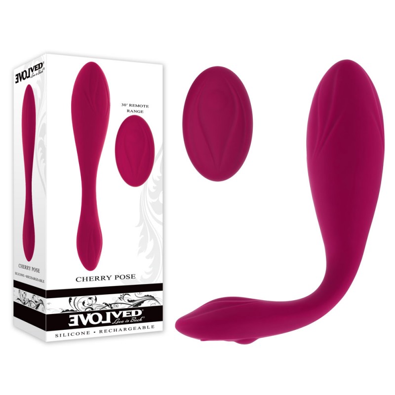 Evolved Cherry Pose Flexible Vibrator