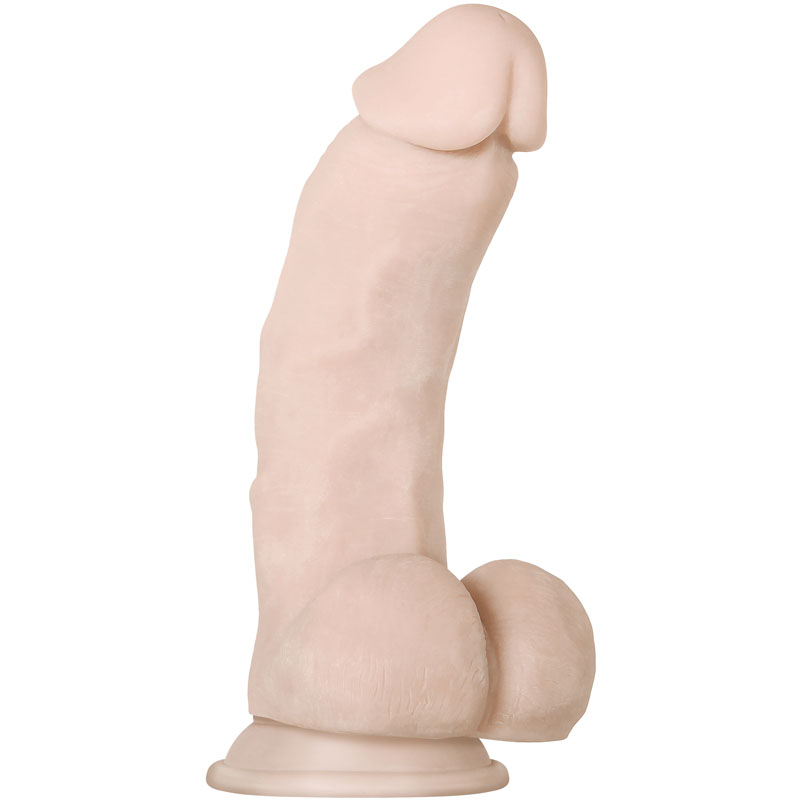 Evolved Real Supple Silicone Poseable Girthy 8.5" Dildo - Flesh Evolved Real Supple Silicone Poseable Girthy 8.5" Dildo - Flesh