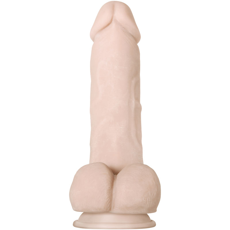 Evolved Real Supple Silicone Poseable Girthy 8.5" Dildo - Flesh Evolved Real Supple Silicone Poseable Girthy 8.5" Dildo - Flesh