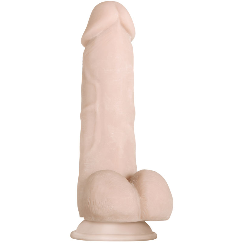 Evolved Real Supple Silicone Poseable Girthy 8.5" Dildo - Flesh Evolved Real Supple Silicone Poseable Girthy 8.5" Dildo - Flesh