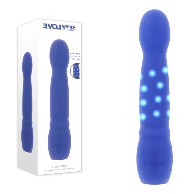 Evolved Disco Diva Light Up Vibrator