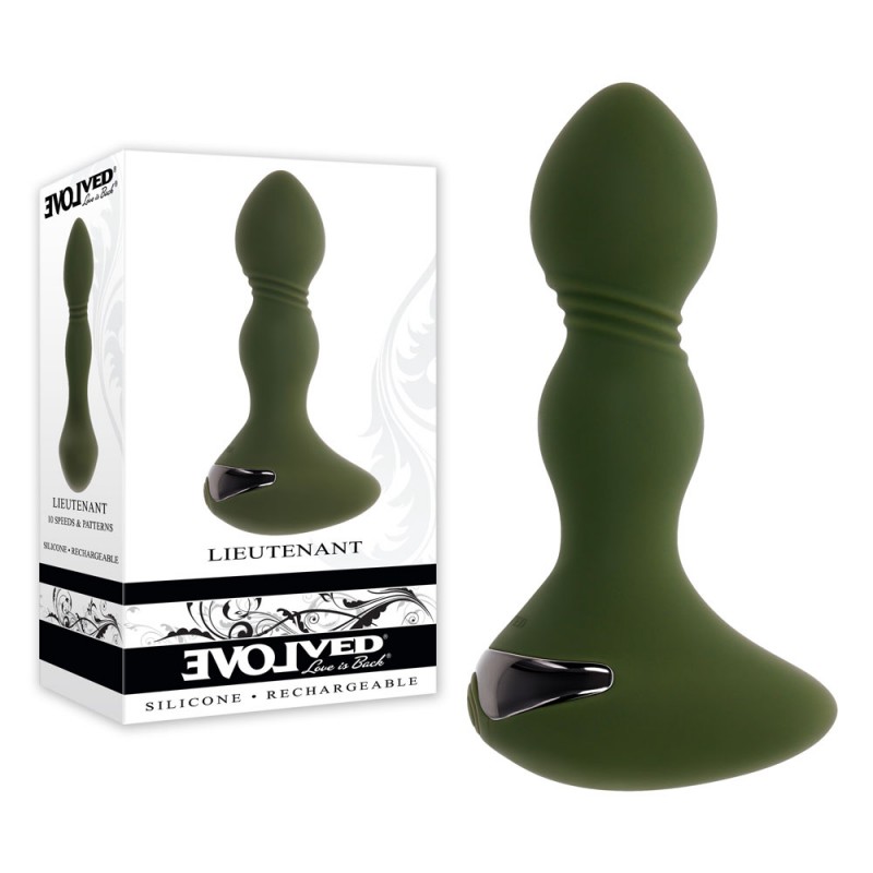 Evolved Lieutenant Vibrating Butt Plug