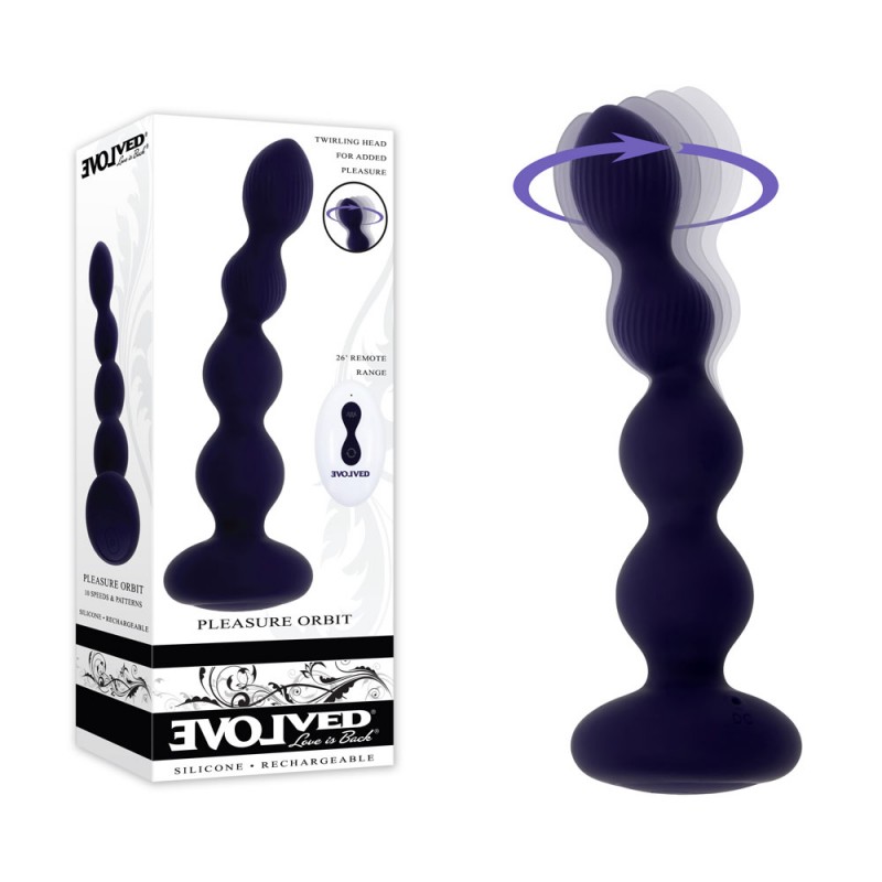 Evolved Pleasure Orbit Vibrating Anal Beads