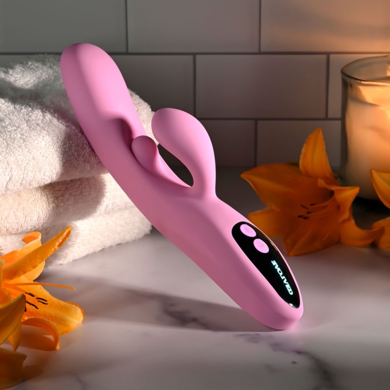 Evolved Push The Button Rabbit Vibrator Evolved Push The Button Rabbit Vibrator