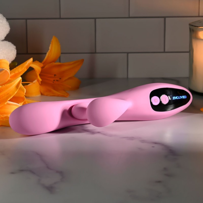 Evolved Push The Button Rabbit Vibrator Evolved Push The Button Rabbit Vibrator