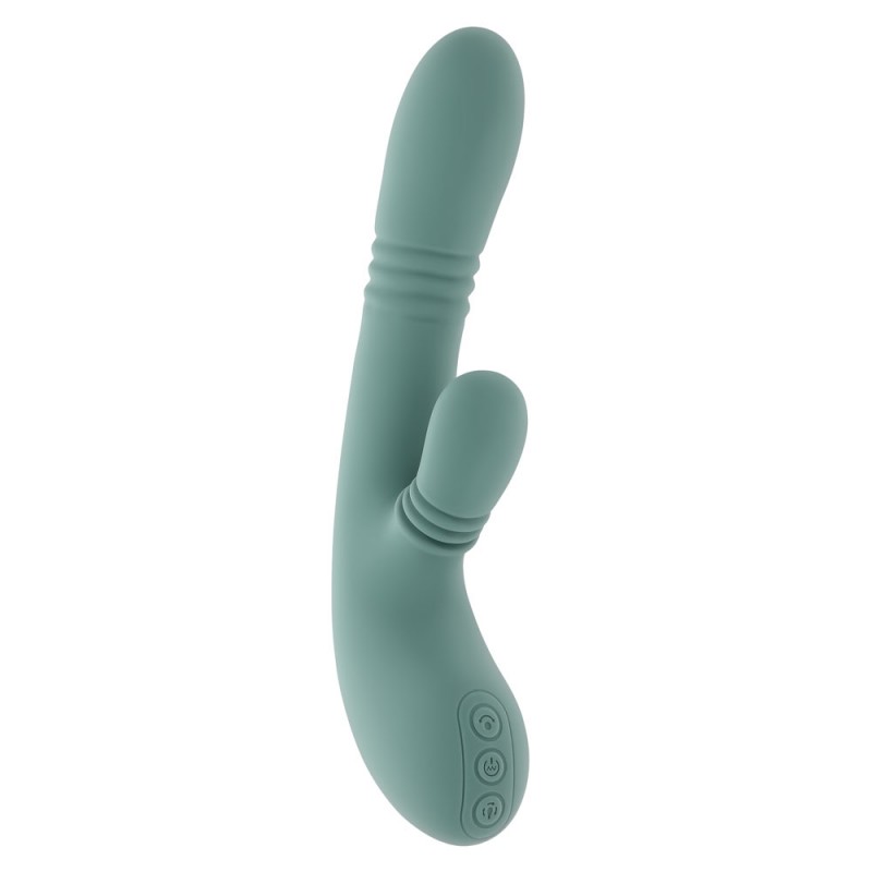 Evolved Rub Me Tender Thrusting Rabbit Vibrator Evolved Rub Me Tender Thrusting Rabbit Vibrator