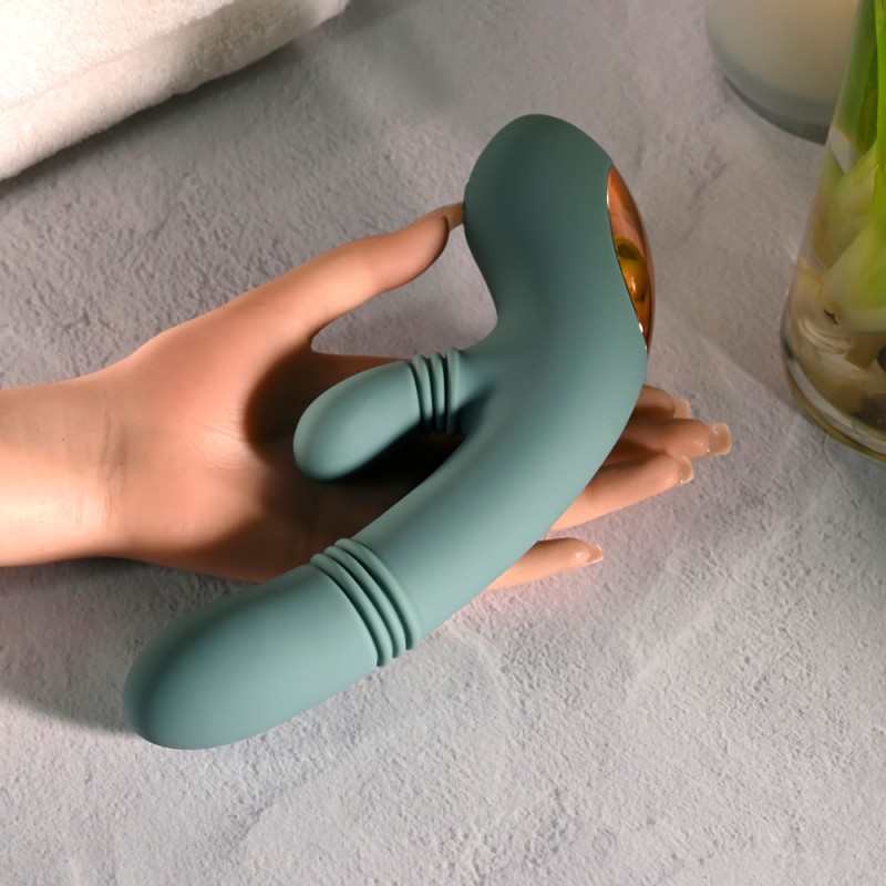 Evolved Rub Me Tender Thrusting Rabbit Vibrator Evolved Rub Me Tender Thrusting Rabbit Vibrator