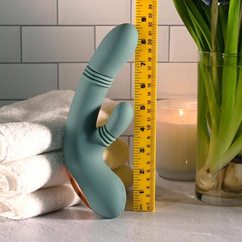 Evolved Rub Me Tender Thrusting Rabbit Vibrator Evolved Rub Me Tender Thrusting Rabbit Vibrator