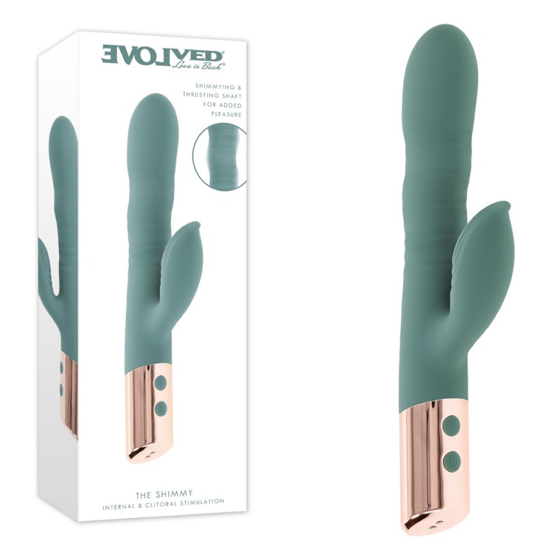 Evolved The Shimmy Thrusting Vibrator