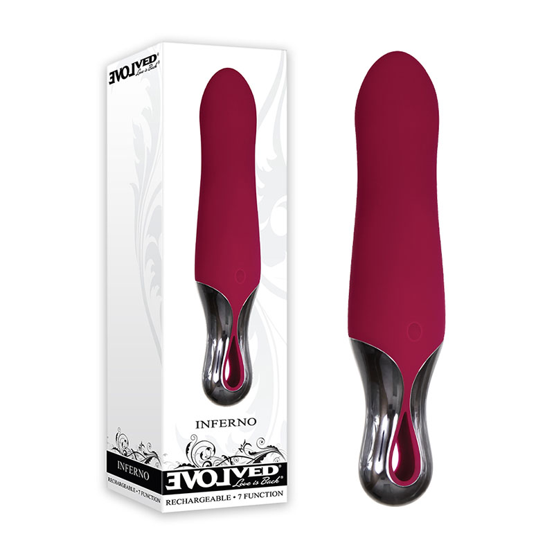 Inferno Rechargeable Mini Vibrator