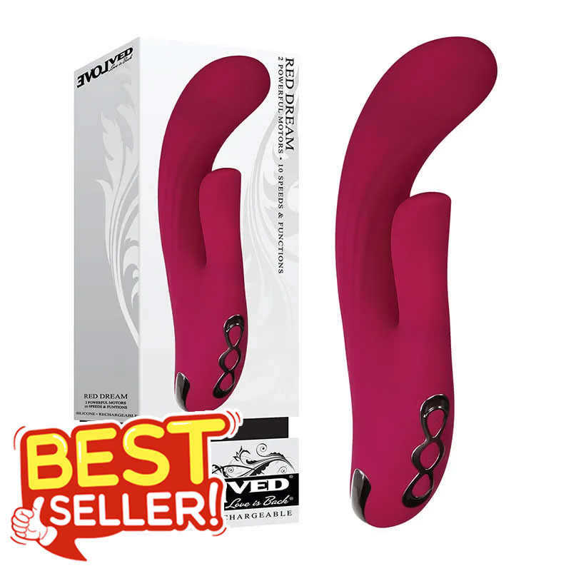 Evolved Red Dream Rabbit Vibrator