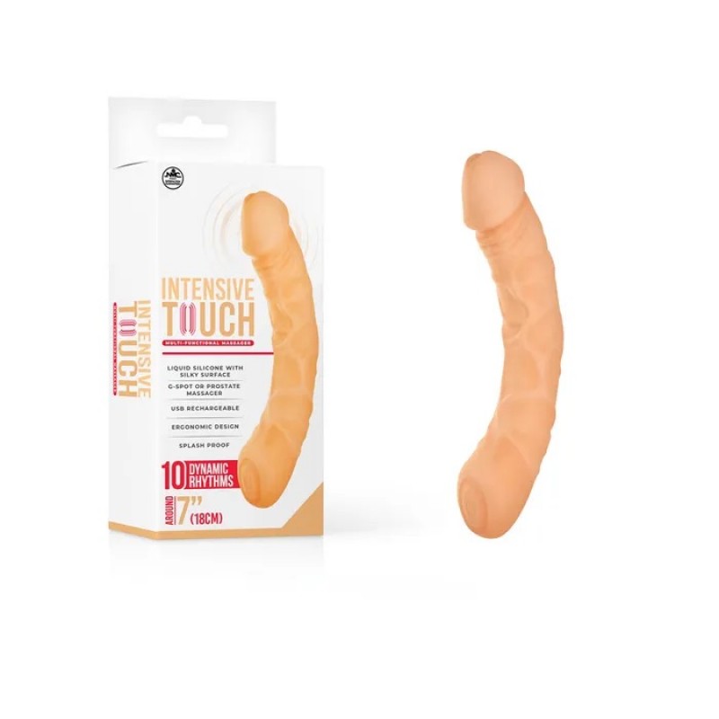 Intensive Touch Rechargeable Vibrator - Flesh