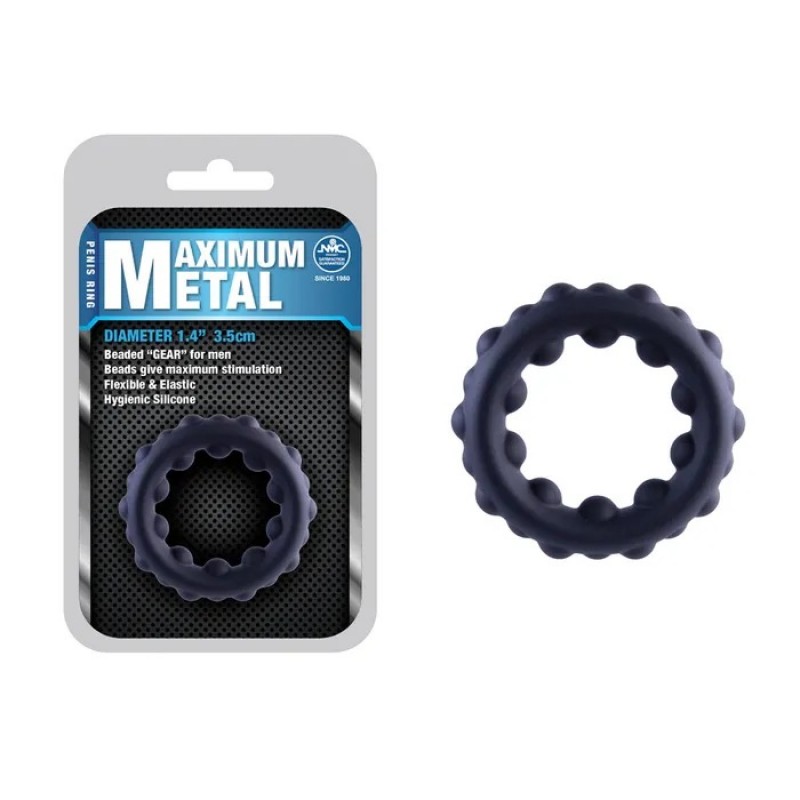 Maximum Metal Cock Ring - 35mm