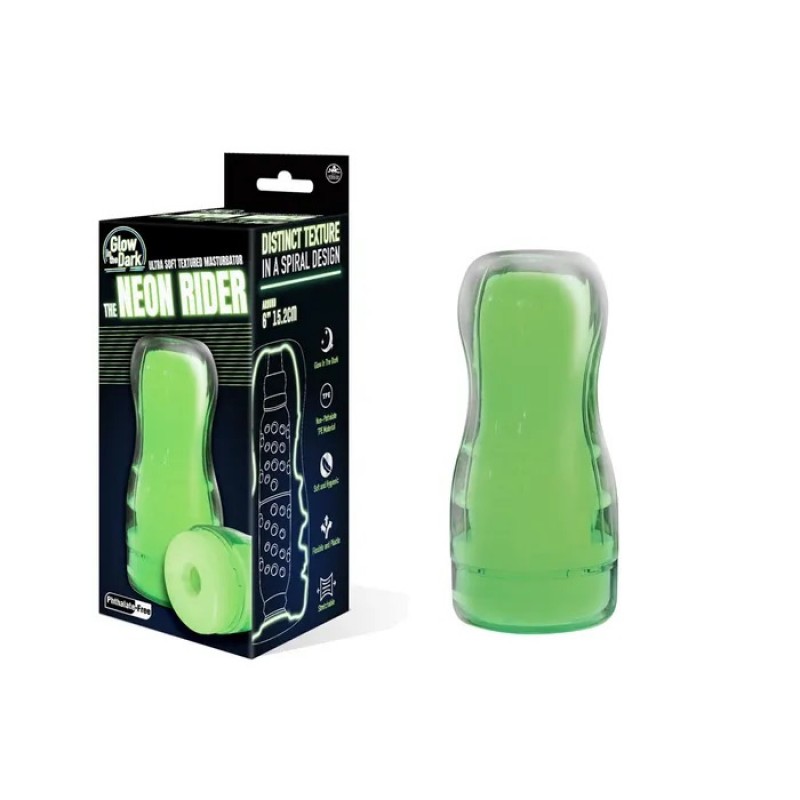 The Neon Rider - Glow In Dark 6'' Stroker