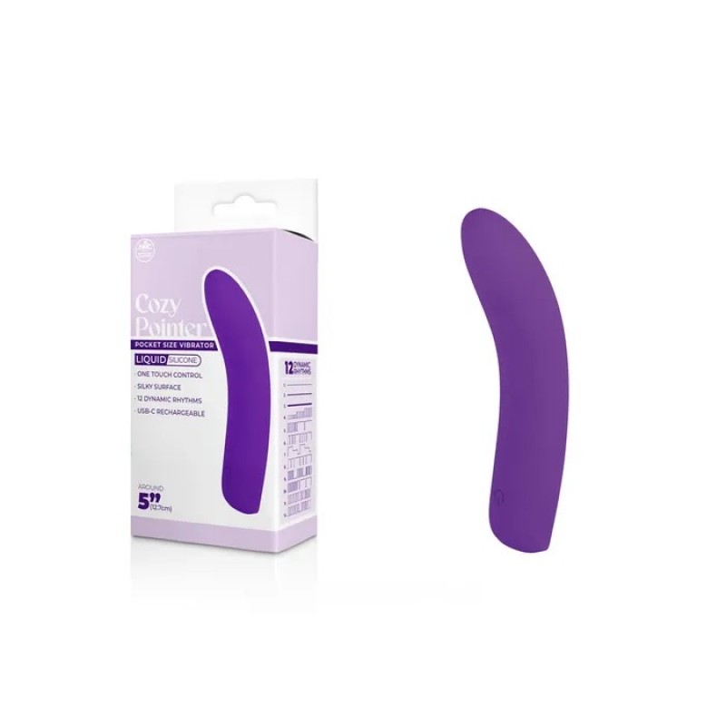 Cozy Pointer Rechargeable Mini Vibe - Purple